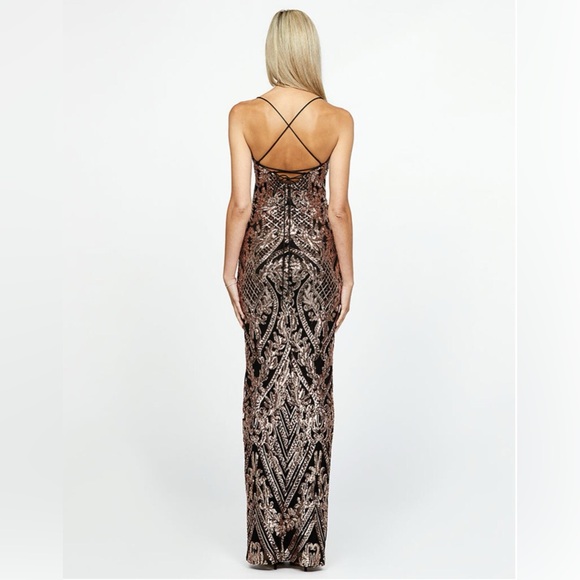 Sequin Formal Dress - Picture 3 of 4